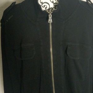 Express men's shirt jacket. Black. XL